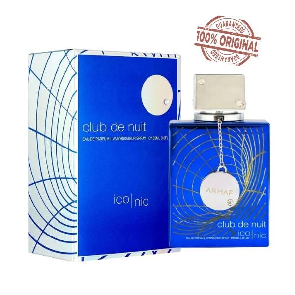 Armaf Club De nuit Iconic Eau De Perfum EDP For Men 3.6 oz / 100 ml Fragance Perfume Arabic